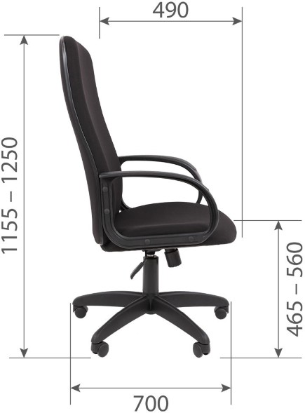 Кресло для руководителя  CHAIRMAN 278 в Нижневартовске 