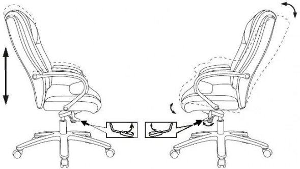 Кресло руководителя Бюрократ T-9925SL 