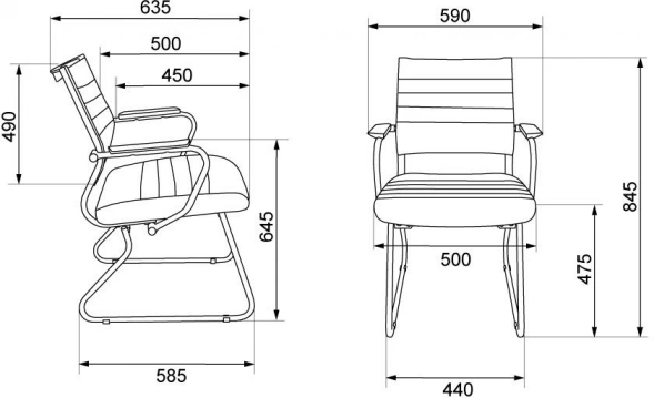 Кресло Бюрократ CH Balance-Av Эко