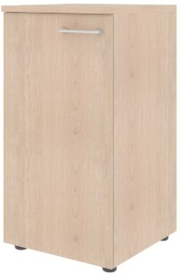 Шкаф колонка с глухой малой дверью (L) и топом XLC 42.1(L) Бук Тиара 432х432х820 XTEN