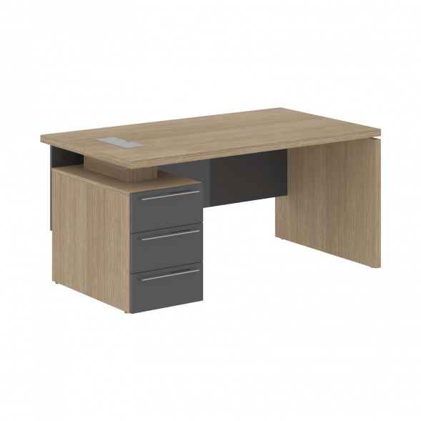 Стол письменный СП-064-25-06(L) 1600х900х750 KANON