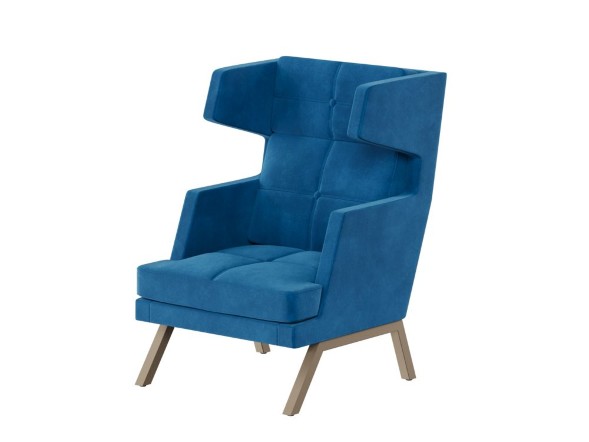 Aldo Кресло высокое с декором из пуговиц ALDB-01 790*960*1180