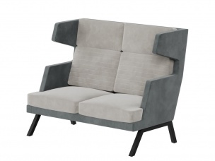 Алдо Диван двухместный высокий ALD-02 1430*960*1180