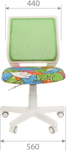 Детское кресло CHAIRMAN KIDS 112 white в Нижневартовске 