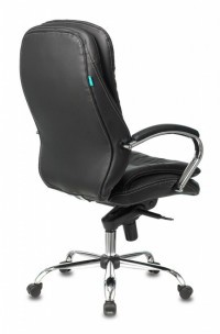 Кресло руководителя Бюрократ T-9950/BLACK/КОЖА
